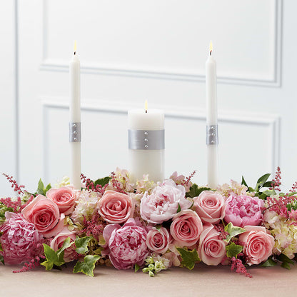 Worldwide Romance Unity Candle Arrangement –  Fairfield Florist, Fairfield CT