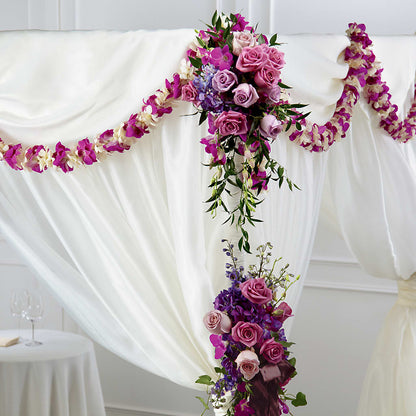 Color & Light Chuppah Decor –  Fairfield Florist, Fairfield CT